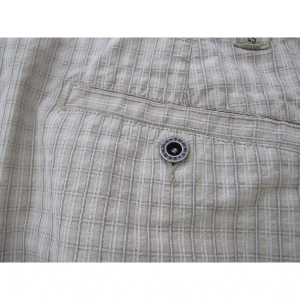 Tommy Bahama Brown 70% Silk Cotton Men's Golf Shorts‎ Size 33